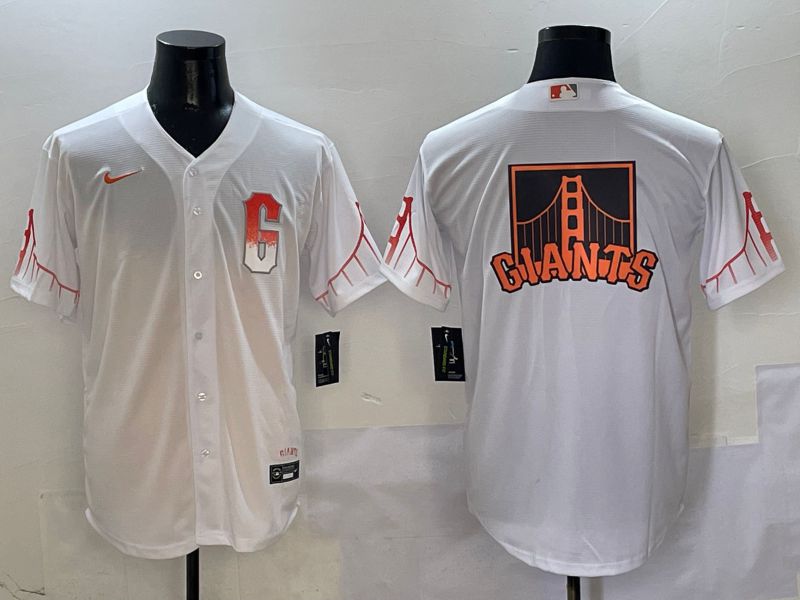 Men San Francisco Giants Blank White Game Nike 2025 MLB Jersey style 5->san francisco giants->MLB Jersey